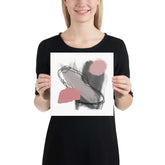 Abstract Kyo Shapes and Lines Minimal Wall Art Matte Poster, Poster, $ 22.50, A Moment Of Now™